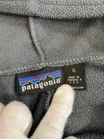 パタゴニア PATAGONIA 00s 00's 2000年代 USA製 “Rhythm” LOST ARROW PULLOVER リズム ロストアロー フリース パーカー 白 グレー XL パーカ グレー 101MT-5107