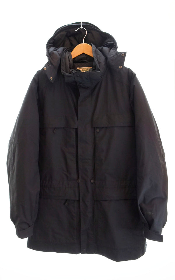 エルエルビーン L.L.Bean Maine Wardens 3-in-1 Parka with Gore-Tex   メイン ワーデンズ スリーインワン パーカ ウィズ ゴアテックス 黒 265090 ジャケット ブラック Lサイズ 103MT-1002