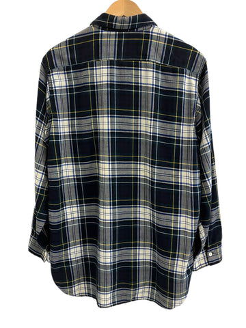 ヴィンテージ vintage 50's~60's 50~60年代 Deacon Brothers チェック オープンカラーシャツ 開襟シャツ ループカラー 長袖シャツ グリーン 101MT-4188