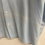 【曜日割引対象外】 ヴィンテージ vintage 50's~ DONEGAL レーヨン オープンカラー 長袖シャツ ブルー 201MT-4611 VB