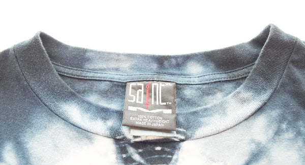 セントマイケル SAINT M×××××× 23SS TIE DYE LS TEE タイダイ SM6 長袖Tシャツ  SM-S23-0000-038 XL ロンT ブラック LLサイズ 103MT-2803