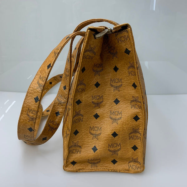 エムシーエム MCM ショルダーバッグ ロゴグラム バッグ レディースバッグ トートバッグ ブラウン 201goods-713