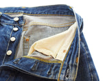 リーバイス Levi's 90s 米国製 501XX バレンシア工場 ボタン裏555 ストレートデニムパンツ  デニム ブルー 32 103MB-638