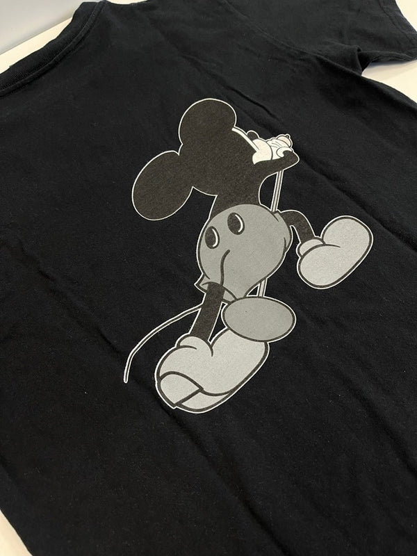 ナンバーナイン NUMBER (N)INE ×Disney ディズニー 復刻キャラクターTシャツ ミッキー 黒 11330456 サイズ2 Tシャツ ブラック 101MT-4638