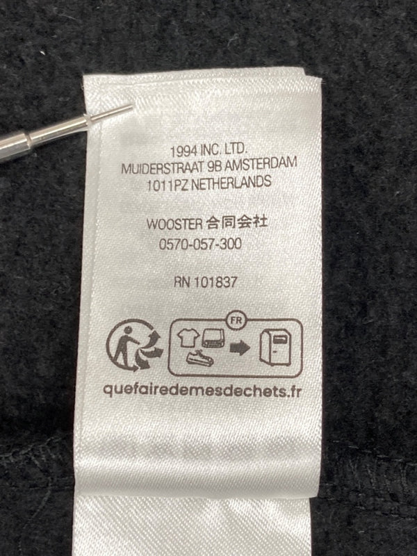 シュプリーム SUPREME 24FW S Logo Zip Up Hooded Sweatshirt Sロゴ ジップアップ フーディ 黒 パーカ ロゴ ブラック XLサイズ 104MT-1731