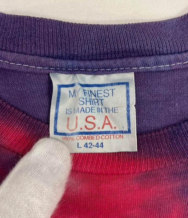 バンド band 80s 80’s Grateful Dead グレイトフル・デッド タイダイ USA製 アメリカ製 vintage ヴィンテージ Tシャツ マルチカラー Lサイズ 101MT-4320