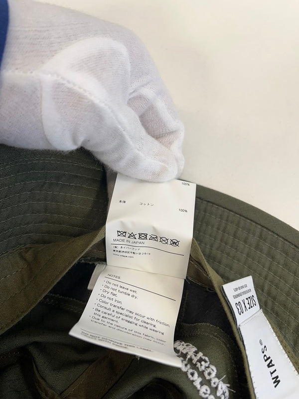 ダブルタップス WTAPS 22SS JUNGLE HAT COTTON RIPSTOP ジャングル ハット 緑 帽子 メンズ帽子 ハット カーキ 101hat-182