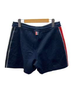 トムブラウン THOM BROWNE NEW YORK SWEAT HALF PANTS スウェット ハーフ パンツ トリコロール ショート ズボン 紺 ライン MJQ090A-06168415 ハーフパンツ ネイビー サイズ 0 104MB-136