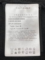 モンクレール MONCLER 22AW ZIP UP CARDIGAN ジップアップ カーディガン フーディ パーカー ロゴ ワッペン 黒 H20918G00048 809KR パーカ ワンポイント ブラック Mサイズ 104MT-2320