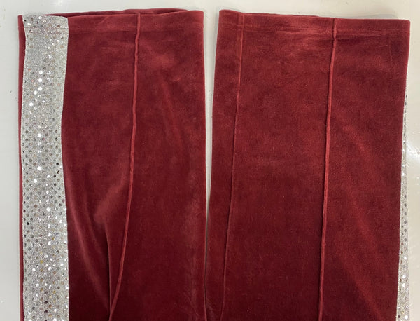 ブレス BLESS ベロア VELOUR PANTS BRNRG-P-1002 ボトムスその他 レッド Mサイズ 201MB-1140