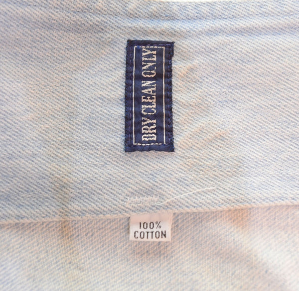 ラルフローレン RalphLauren 90's POLO by RALPH LAUREN ポロバイラルフローレン DENIM FIREMAN COAT デニム ファイヤーマンコート 90年代 XL ジャケット ブルー LLサイズ 103MT-2945