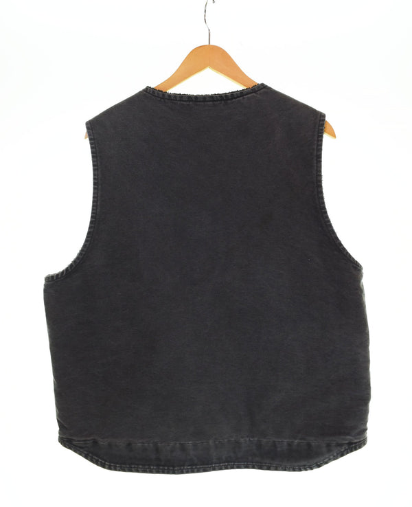 カーハート Carhartt メキシコ製 ダックベスト 黒 ベスト ブラック Lサイズ 103MT-2371