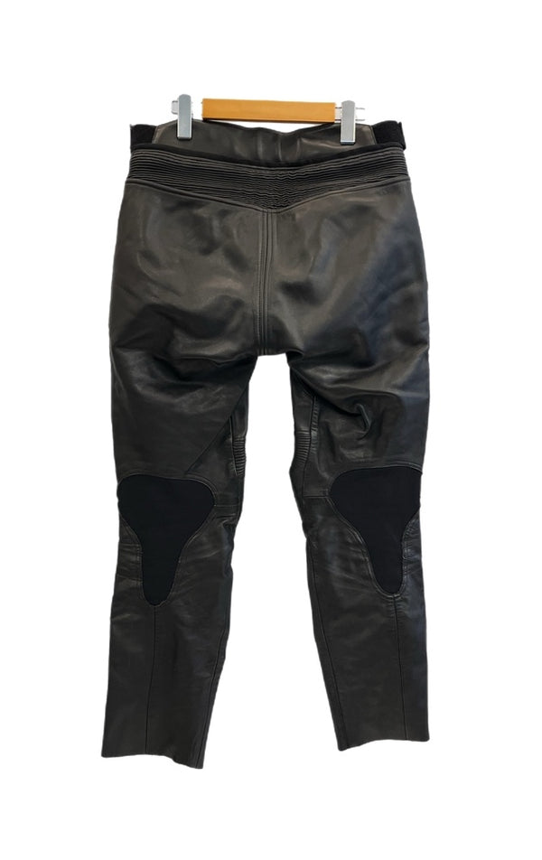 シンプソン SIMPSON 本皮 レザーパンツ バイカーパンツ ツーリング バイク用品 黒  ボトムスその他 ブラック Lサイズ 101MB-778