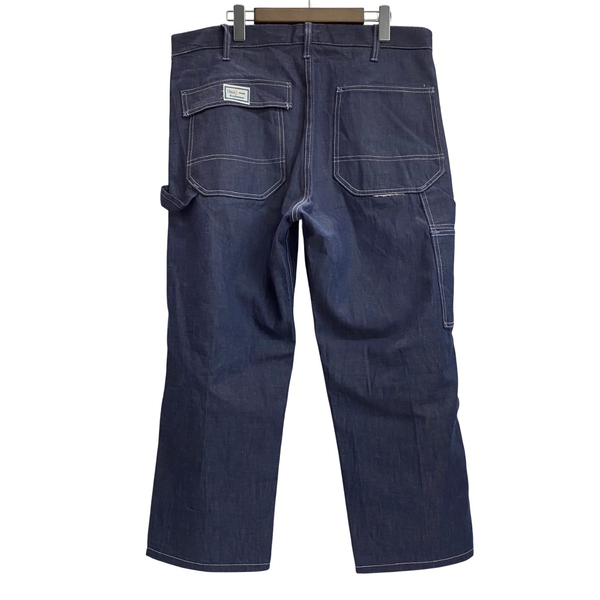 【曜日割引対象外】 ヴィンテージ vintage 70's シアーズ Sears ペインターパンツ デニム ブルー 38×32サイズ 201MB-882 VB