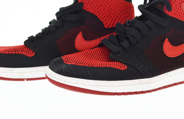 ナイキ NIKE Air Jordan 1 Retro High Flyknit "Bred" エアジョーダン1 レトロ ハイ フライニット ブレッド 919704-001 メンズ靴 スニーカー レッド 28cm 103S-884