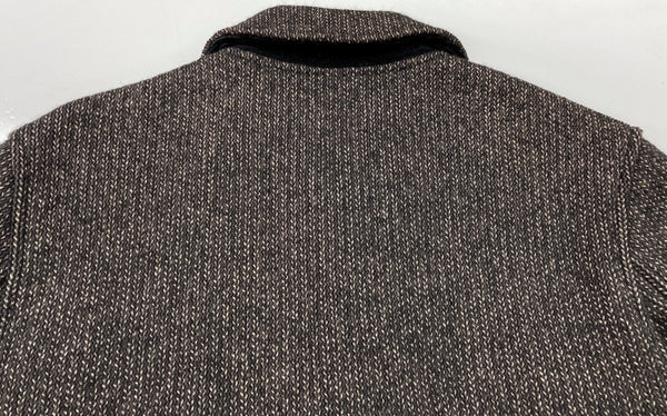 テンダーロイン TENDERLOIN T-BROWN BEACH ブラウン ビーチ ジャケット ウール ごま塩 黒 ジャケット 無地 ブラック Sサイズ 104MT-2172