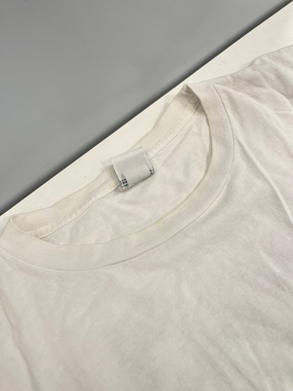 パタゴニア PATAGONIA 90s～ Vintage ヴィンテージ Beneficial T's USA製 グラフィック バックプリント ロングスリーブ 長袖カットソー 白 XL ロンT ホワイト LLサイズ 101MT-4781