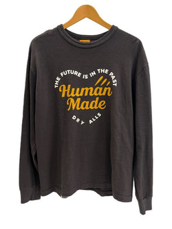 ヒューマンメイド HUMAN MADE GRAPHIC L/S T-SHIRT ハートロゴ プリント 長袖カットソー 黒  HM29CS019 XL ロンT ブラック LLサイズ 101MT-4730