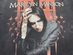 バンドTシャツ BAND-T 00’s MARILYN MANSON マリリンマンソン バンT ロックT ヴィンテージ Giant 黒 サイズ不明 Tシャツ プリント ブラック 104MT-451