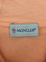 モンクレール MONCLER Horizontal Zip Hoodie ジップ フーディー パーカー ロゴパッチ スウェット 異素材 H10918G00019 809KR パーカ ロゴ オレンジ Mサイズ 104MT-1078