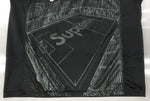 シュプリーム SUPREME 24SS Jacquard Soccer Jersey ジャカード サッカー ジャージ スポーツ ピッチ 半袖 黒 Tシャツ ロゴ ブラック Mサイズ 104MT-2103