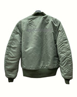 ウィンダンシー WIND AND SEA 19AW REVERSIBLE MA-1 リバーシブル ジャケット フライト アウター オレンジ 緑 WDS-19A-JK-07 ジャケット 無地 カーキ Mサイズ 104MT-794