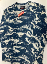 シュプリーム SUPREME 2024AW Hysteric Glamour Cars Thermal ヒステリックグラマーカーズサーマルロングスリーブ ティール ロンT ブルー Mサイズ 101MT-3805