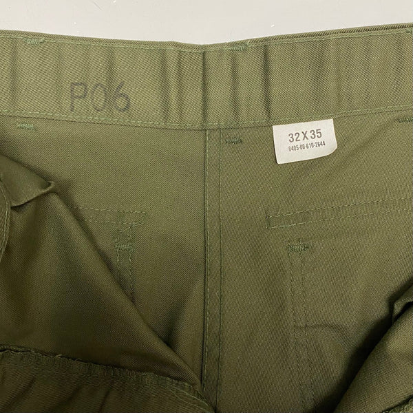 【曜日割引対象外】 ミリタリー MILITARY 80's US.ARMY OG-507 Utility Trousers 32×35 ボトムスその他 カーキ 201MB-1114 VB