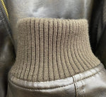 アイリーン ILEAN 2WAY VOLUME FLIGHT JACKET フェイクファーレザー ジャケット ブラウン 2サイズ 201MT-4846