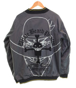 ニュートラルインフィニティ NEUTRAL INFINITY  × ONE PIECE ワンピース ACE エース 白ひげ 海賊団 火拳のエース スカジャン リバーシブル ジャケット ブラック 103MT-3493