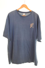 パタゴニア PATAGONIA 90s90年代 Beneficial T's ロゴTシャツ USA製 Tシャツ ブルー LLサイズ 103MT-2769