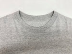 エンノイ ENNOY 23SS クルーネック 半袖 カットソー コットン COTTON 綿 MADE IN JAPAN 日本製 ラバーロゴ GRAY 灰色 SS23BRENCT01NTL Tシャツ ワンポイント グレー Lサイズ 104MT-1751