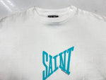 セントマイケル SAINT MICHAEL 24SS RIBON SAINT TEE リボン セント ロゴ Tシャツ白 SM-YS8-0000-012 Tシャツ プリント ホワイト Mサイズ 104MT-1465