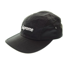 シュプリーム SUPREME 24AW Waxed Ripstop Camp Cap ワックスド リップストップ キャンプ キャップ  帽子 メンズ帽子 キャップ ブラック 103H-61
