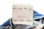 リーバイス Levi's 90s 米国製 501XX バレンシア工場 ボタン裏555 ストレートデニムパンツ  デニム ブルー 32 103MB-638