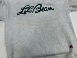 ラッセルアスレチック RUSSELL ATHLETIC 80's 80年代 L.L.BEAN エルエルビーン コラボ Wネーム 筆記体ロゴ VINTAGE ヴィンテージ TALL LARGE スウェット グレー Lサイズ 101MT-5156
