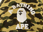 ア ベイシング エイプ A BATHING APE NIGO SWEAT HOODIE CAMO BAPE 猿迷彩 カレッジロゴ パーカー 001PPB801008X パーカ カモフラージュ・迷彩 カーキ Sサイズ 101MT-2263