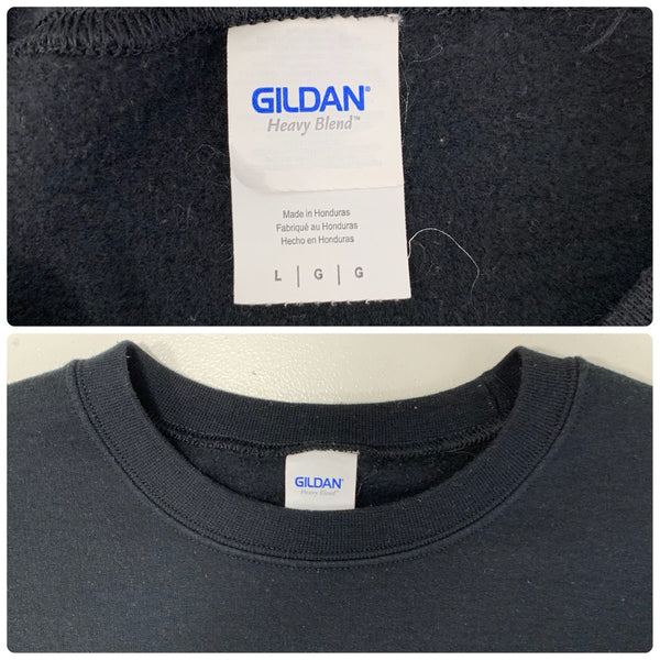 トウキョウインディアンズモーターサイクル  TOKYO INDIANS MC 東京インディアンズ GILDAN スウェット ブラック Lサイズ 201MT-3782