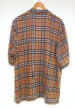 バーバリー Burberry BURBERRY LONDON ENGLAND バーバリーロンドンイングランド 21SS ノバチェック 半袖 開襟 シャツ 8025821 半袖シャツ マルチカラー Lサイズ 103MT-3017