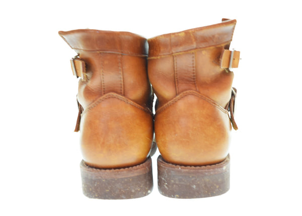 ピストレロ PISTOLERO ショートエンジニア ブーツ レディース靴 ブーツ エンジニア ブラウン 103S-1147