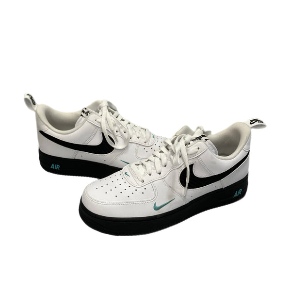 ナイキ NIKE AIR FORCE 1 LOW Cutout Swoosh/White/Black エアフォース1 ロー カットアウトスウッシュ DR0155-200 メンズ靴 スニーカー ホワイト 27cm 101-shoes1708