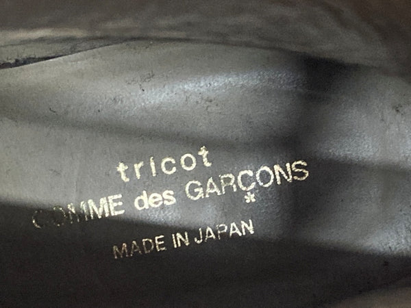 コムデギャルソン COMME des GARCONS トリコ tricot ミドルブーツ ジョッパー ジョードプル BOOTS ベルト レザー 日本製 BLACK 黒 レディース靴 ブーツ エンジニア ブラック SIZE23 1/2 104S-1016