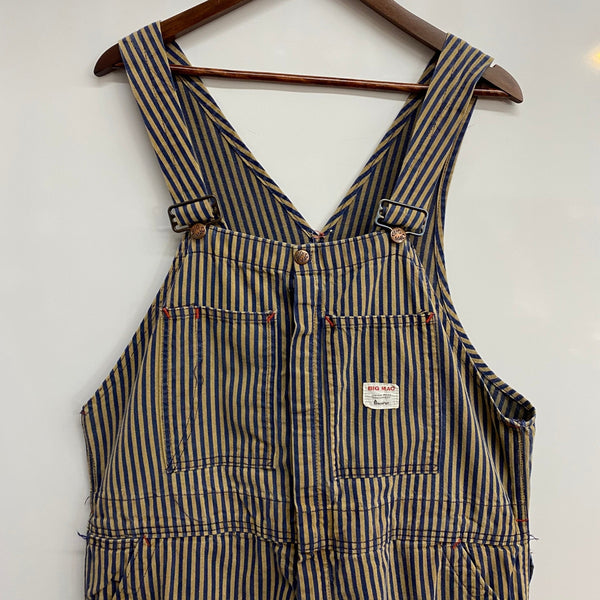 【曜日割引対象外】 ヴィンテージ vintage 60's ビッグマック BIG MAC Penneys ヒッコリーデニム生地 つなぎ・オーバーオール 201MB-848 VB