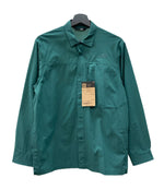 ザノースフェイス THE NORTH FACE Hikers' SHIRT ハイカーズシャツ アウトドア スナップボタン NR12401 長袖シャツ ロゴ グリーン Sサイズ 104MT-2177