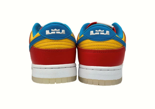 ナイキ NIKE 22年製 × LEBRON JAMES レブロン ジェームズ DUNK LOW MAGIC FRUITY PEBBLES ダンク ロー マジック フルーティ ペブルズ DH8009-600 メンズ靴 スニーカー マルチカラー 26.5cm 104S-666