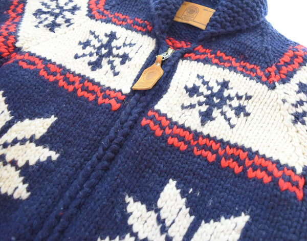 カナディアンセーター CANADIANSWEATER ウール カウチン 雪の結晶 ニット セーター CA07322 ジャケット マルチカラー 103MT-3492