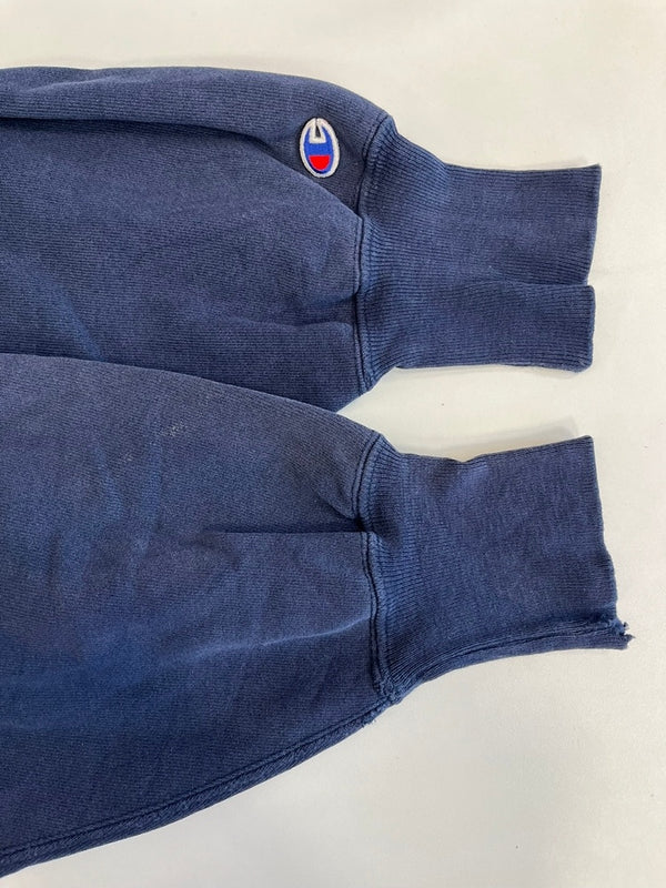 チャンピオン Champion 90s～ ヴィンテージ vintage 刺繍タグ リバースウィーブ REVERSE WEAVE US古着 カレッジプリント ラバー ひび割れ XL スウェット ネイビー LLサイズ 101MT-4947
