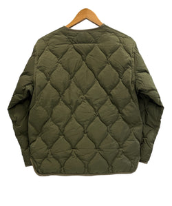 オーシバル ORCIVAL リモンタナイロン ノーカラー キルティングジャケット ダウンジャケット orcival RC-8080 NWB ジャケット カーキ サイズ2 101LT-264