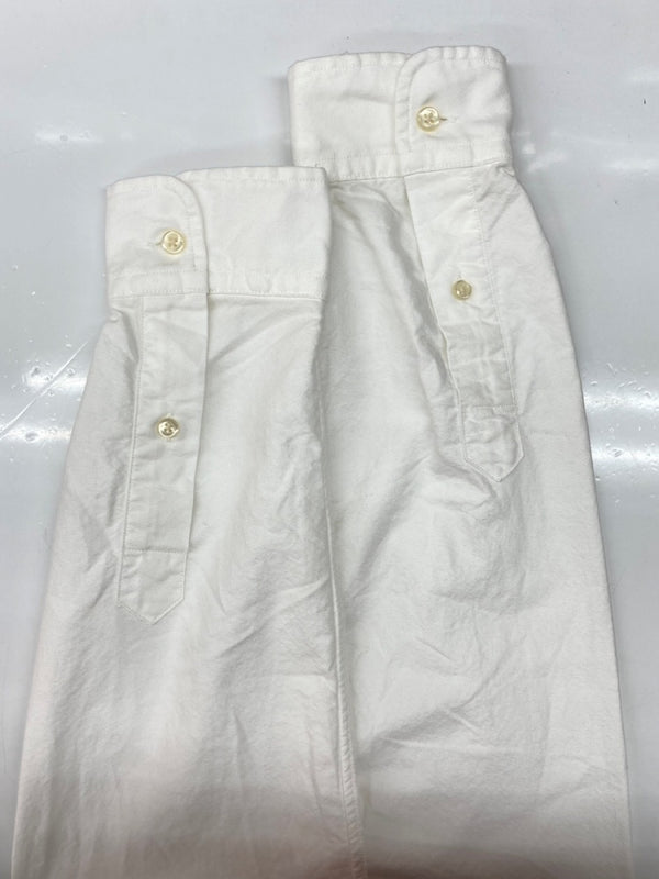 ラルフローレン RalphLauren POLO BUTTONDOWN SHIRT ボタンダウン シャツ CUSTOM FIT 刺繍 長袖 白 長袖シャツ ワンポイント ホワイト Mサイズ 104MT-2085