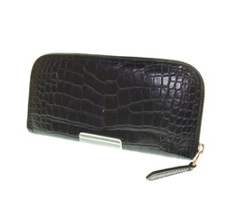レッドムーン REDMOON RRC Produced by RED MOON レザー ラウンドファスナー ロングラウンドウォレット型 長財布 クロコダイル 財布・ケース メンズ財布 ブラック 103SA-26